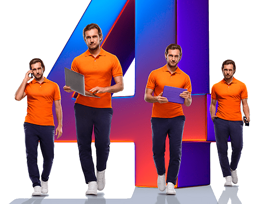 Великолепная четверка Ростелеком в&nbsp;деревня Скворцово (Красноярский край)